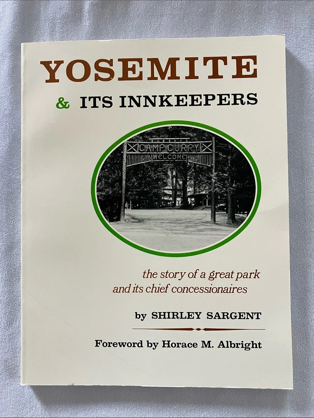 Vintage Yosemite Books